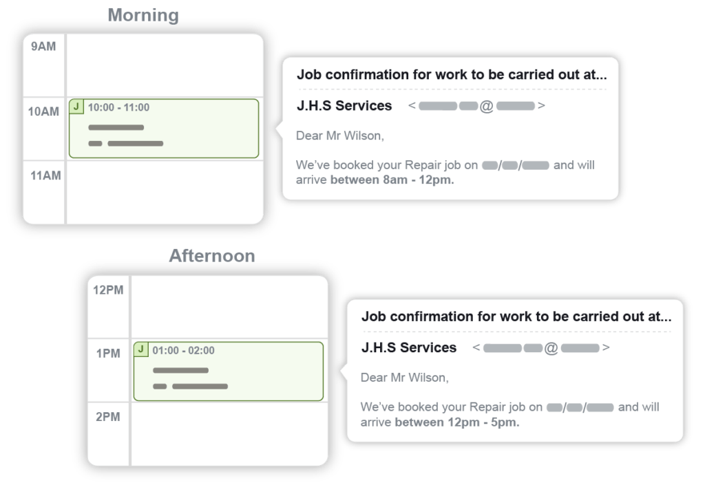 service scheduling software service windows