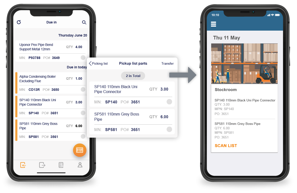 Inventory management app